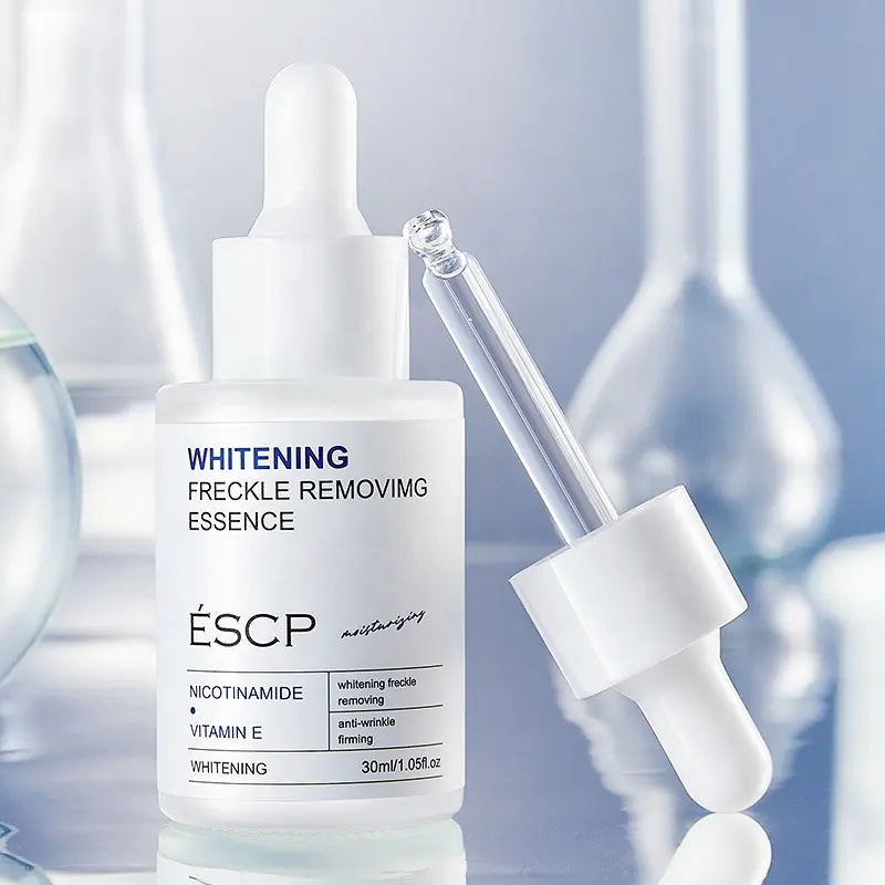 Sets of 3 ESCP Whitening Facial Essence, 30ml, Anti-Wrinkle Serum with Niacinamide, Vitamin E, Retinol