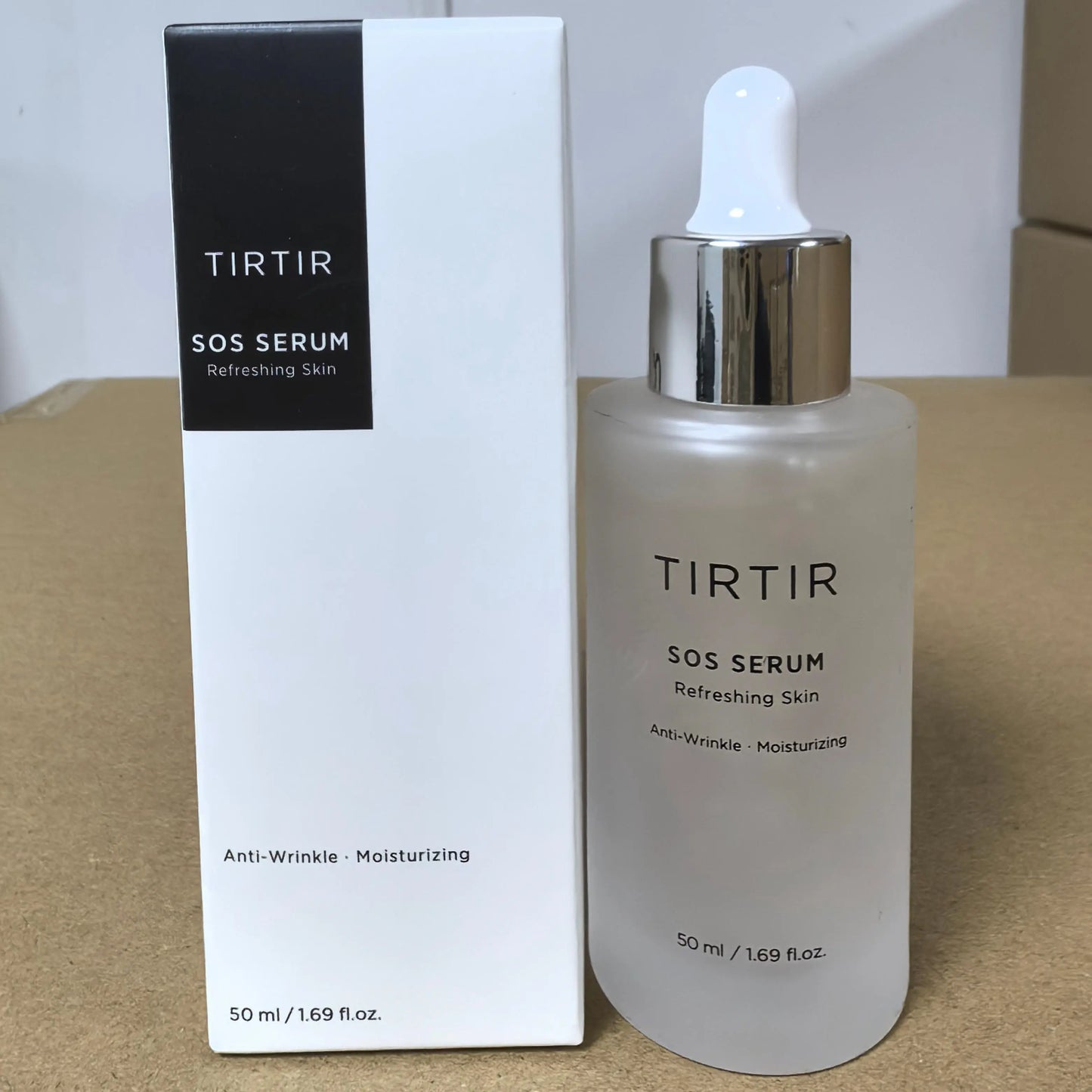 Sets of 3 TIRTIR SOS Serum, Anti-Wrinkle and Moisturizing Face Serum, 50 ml