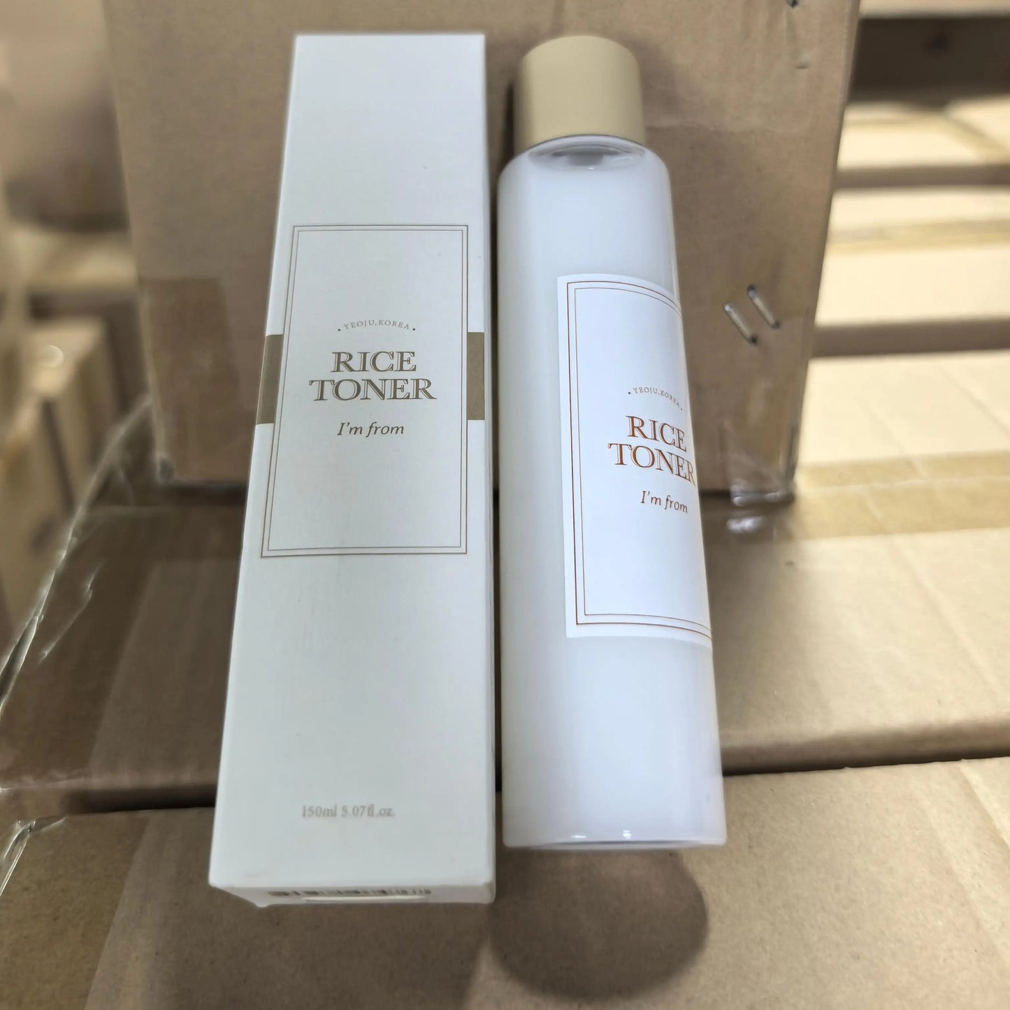 Sets of 3 Rice Toner, 77.78% Niacinamide, Alcohol-Free Hydrating Face Toner for Dry Skin