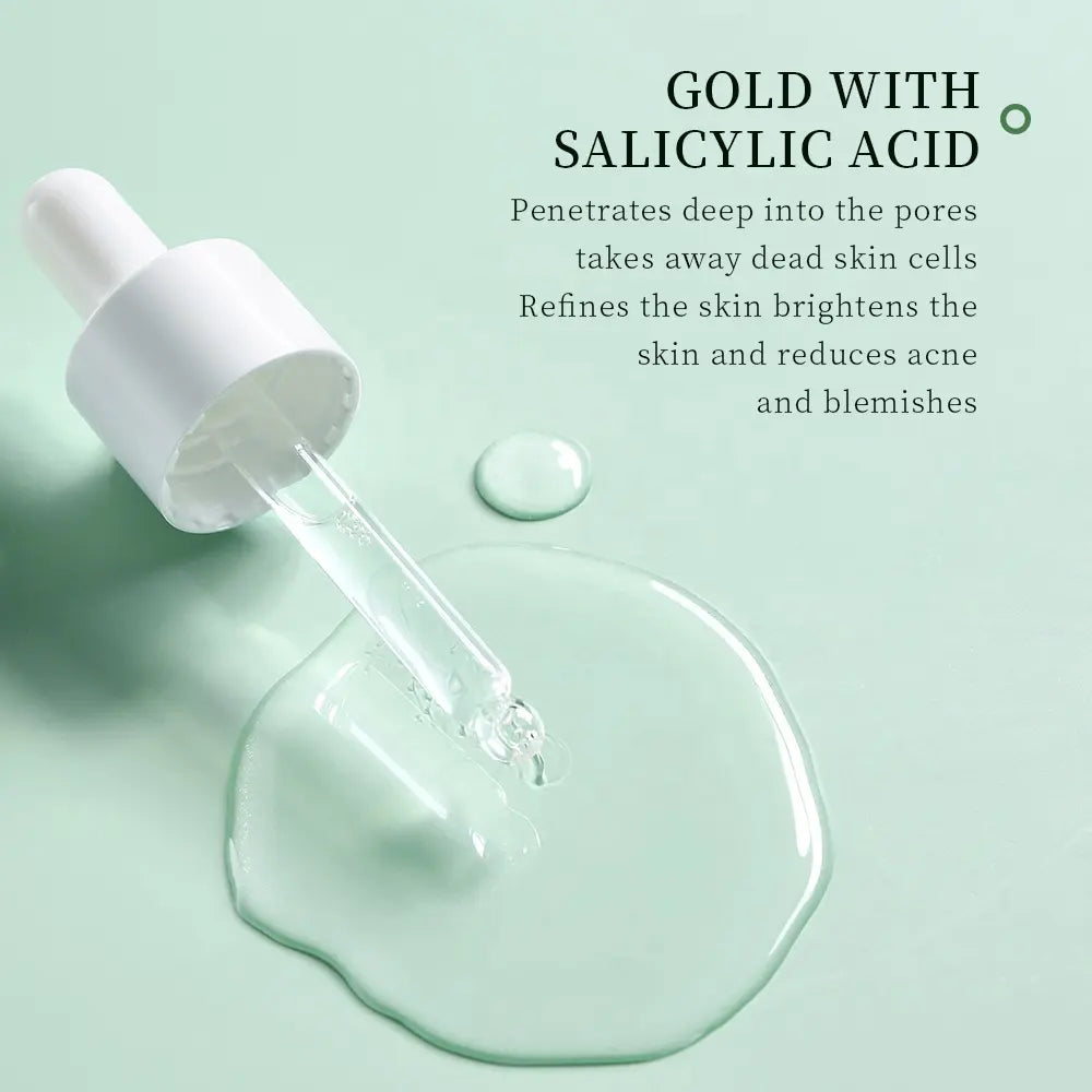 Sets of 5 Salicylic Acid Anti-Acne Serum, 30ml, Oil Control Face Treatment