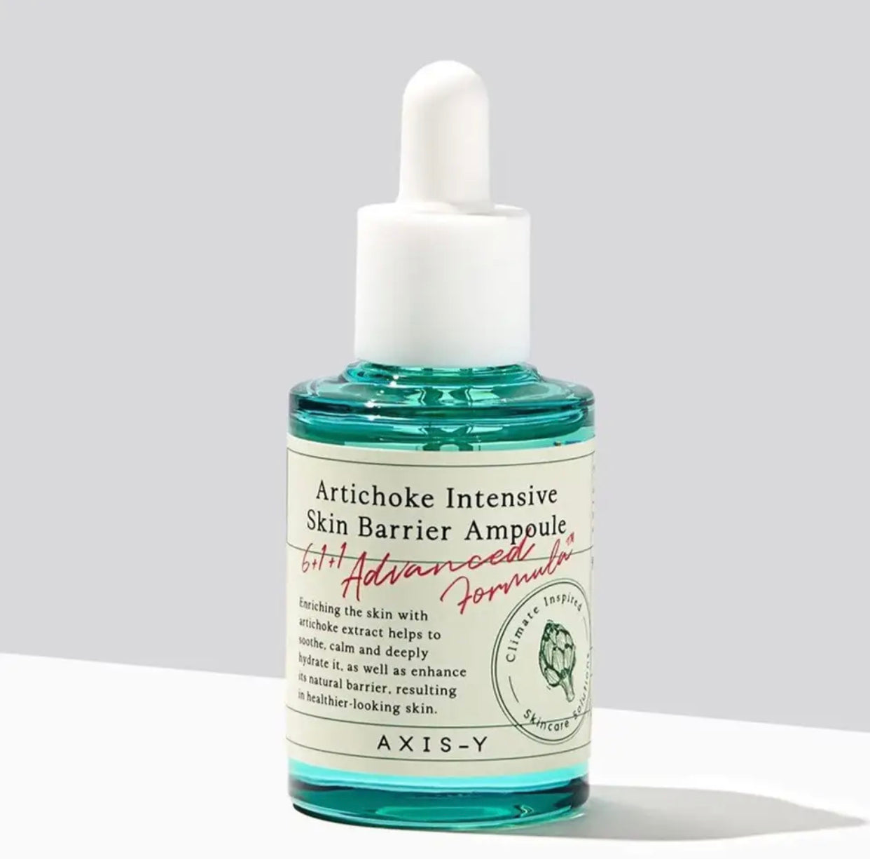 Sets of 2 AXIS-Y Artichoke Intensive Skin Barrier Ampoule, 30ml, Soothing Facial Serum with Centella Asiatica