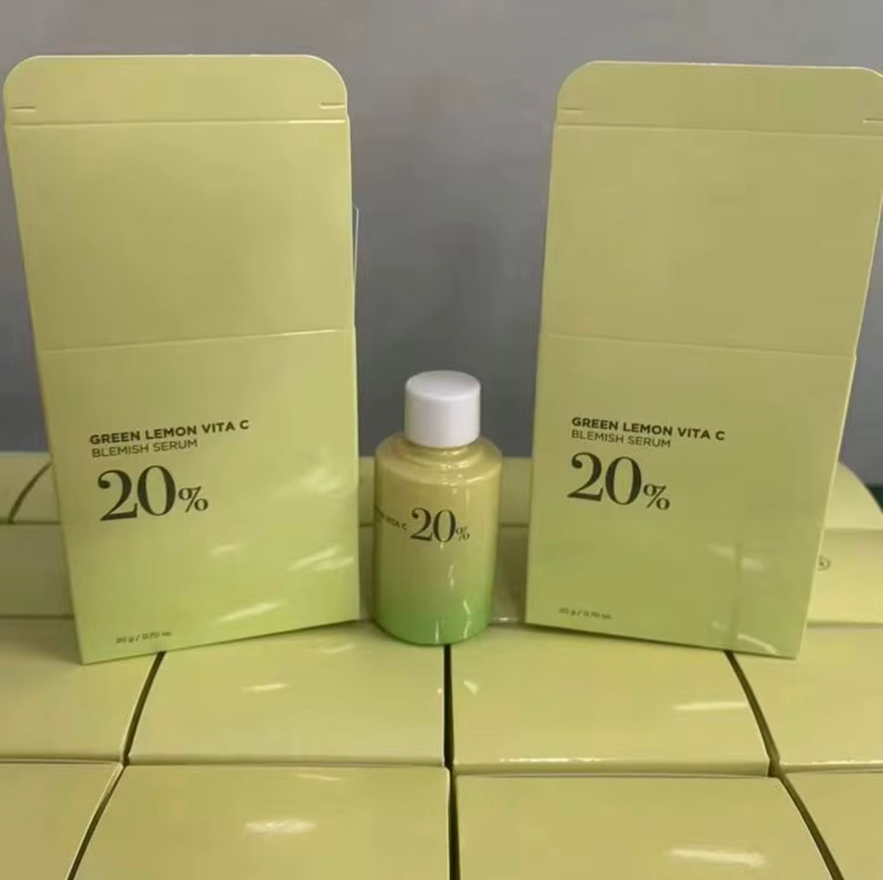 Sets of 3 Hot selling Facial Smoothing Anti Aging Brightening Whitening Niacinamide Face Vitamin C Serum