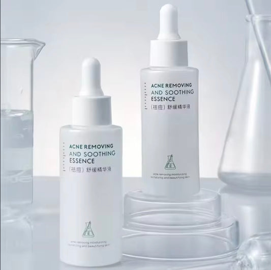 Sets of 5 Clear & Calm Acne Serum: Salicylic Acid & Azelaic Acid for Sensitive, Acne-Prone Skin