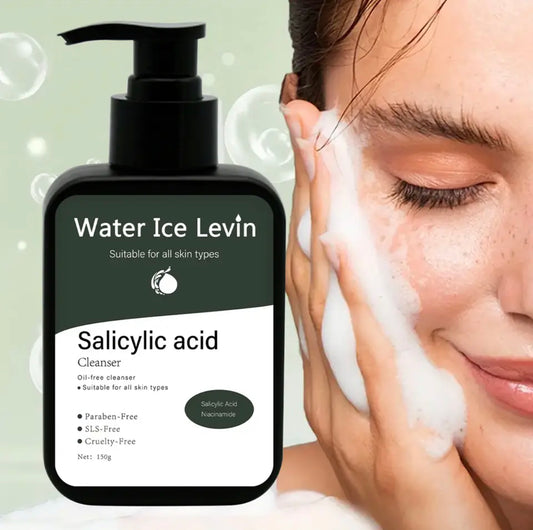 Sets of 3 Salicylic Acid Facial Cleanser – 150g Acne Treatment Foam for Oil Control & Deep Cleansing