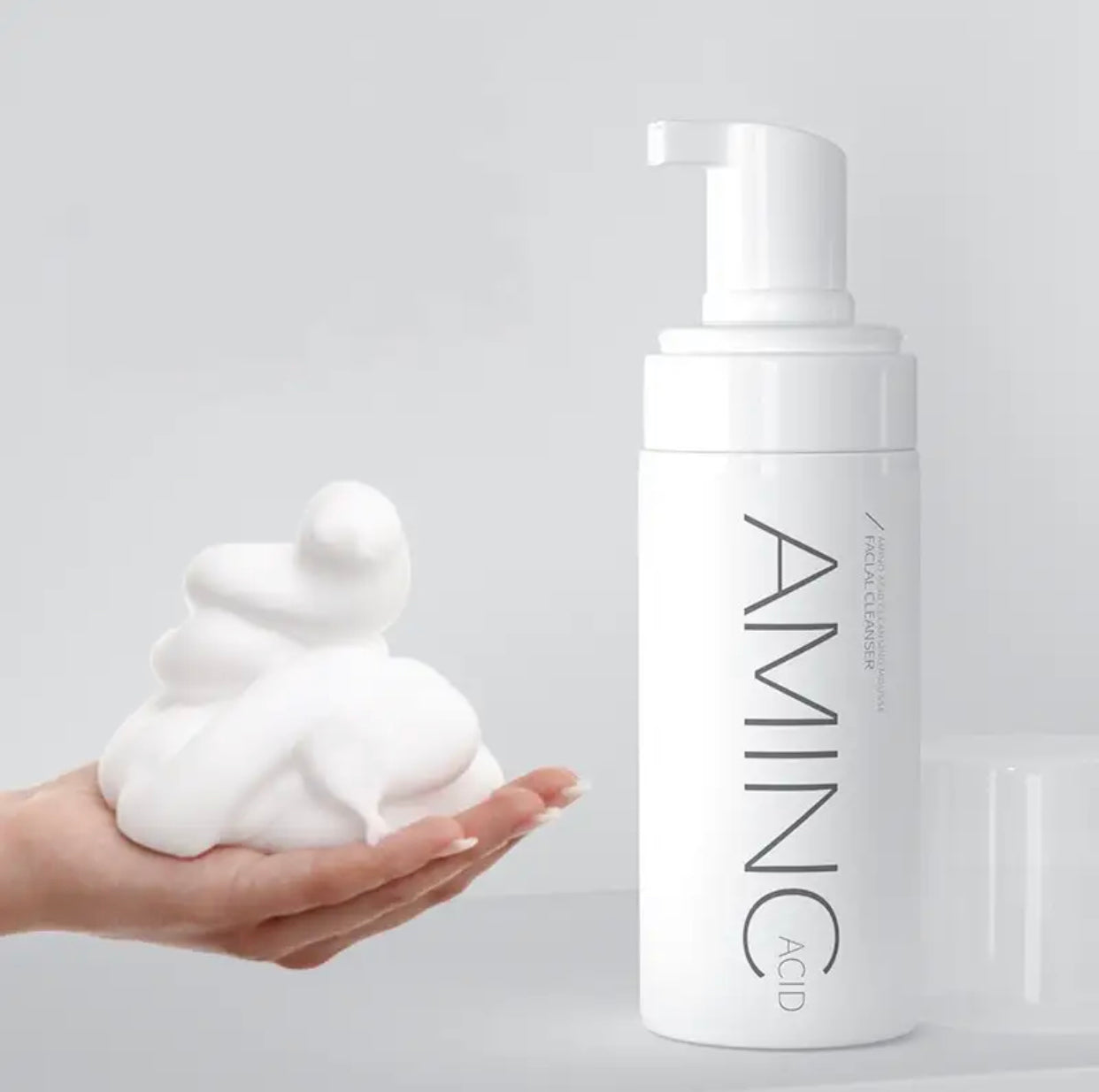 Sets of 3 Amino Acid Cleansing Mousse – Moisturizing & Oil Control Foam for Deep Cleansing & Acne Treatment