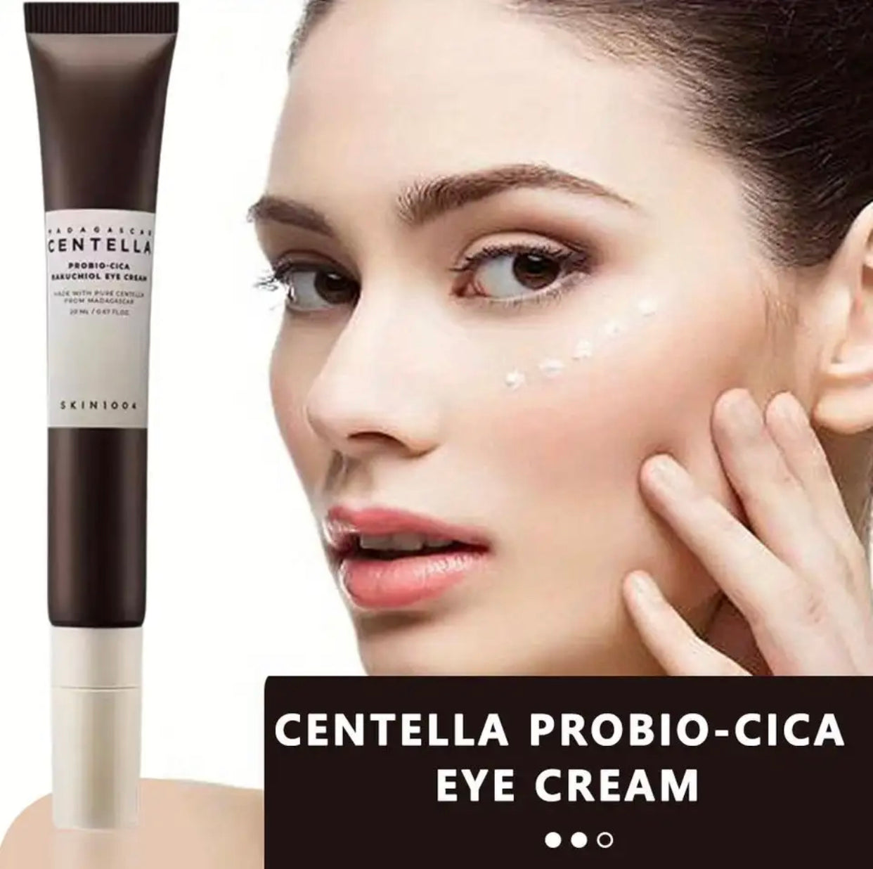 Sets of 3 Probiotic Eye Cream 20ml with Centella Asiatica & Psoralen - Anti-Wrinkle, Firming & Hydrating Treatment for Day and Night