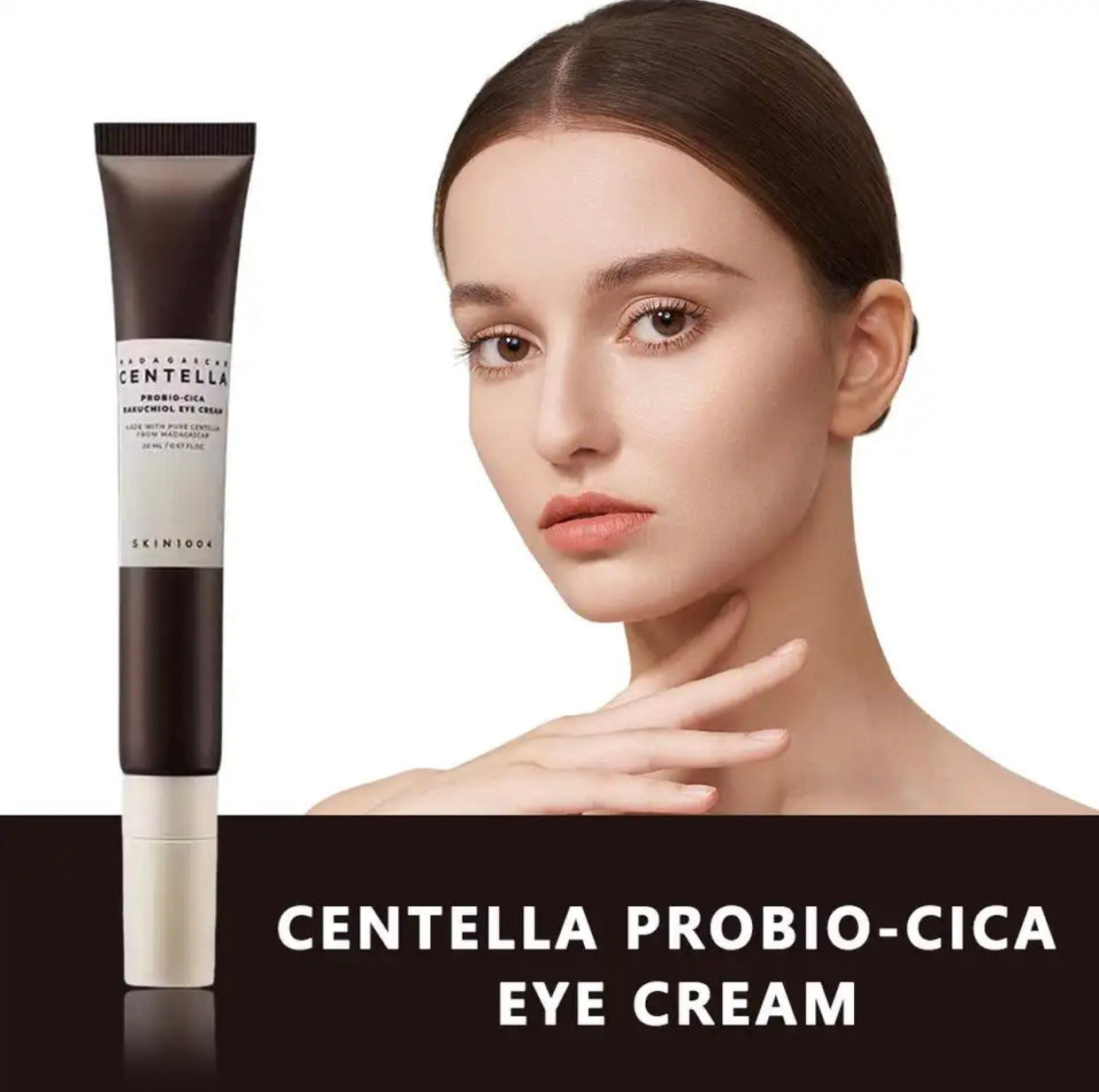 Sets of 3 Probiotic Eye Cream 20ml with Centella Asiatica & Psoralen - Anti-Wrinkle, Firming & Hydrating Treatment for Day and Night