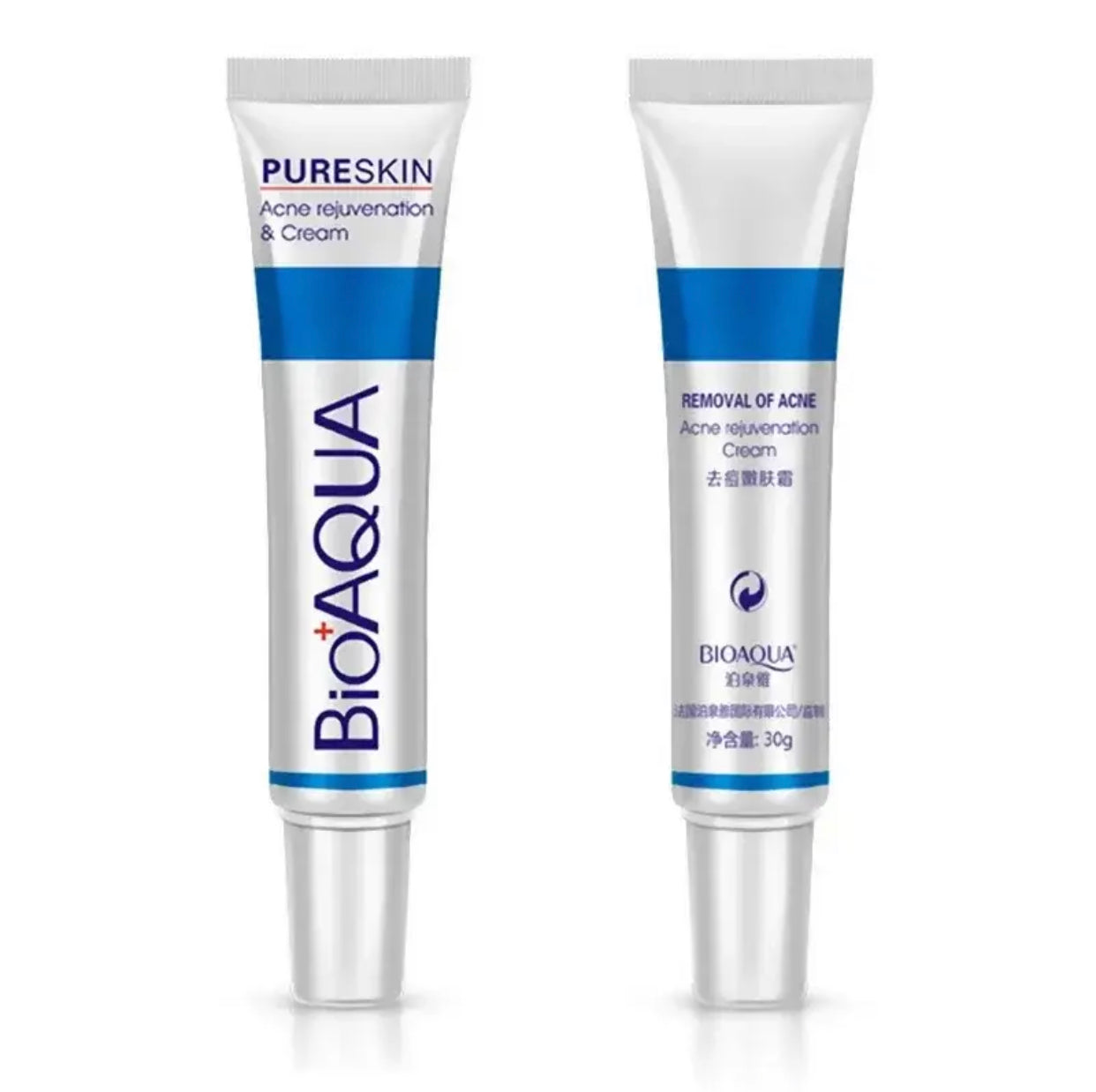 Sets of 6 - 30g BIOAQUA Acne Cover Cream – Oil Control, Pore Shrinking, Scar Smoothing & Acne Treatment for Clear, Smooth Skin